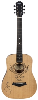 Taylor Swift Signed Taylor Swift Baby Taylor Acoustic Guitar (Beckett)